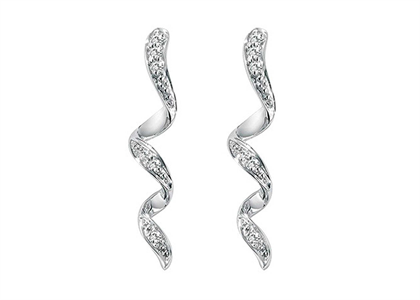 Rhodium Plated | Fashion Earrings